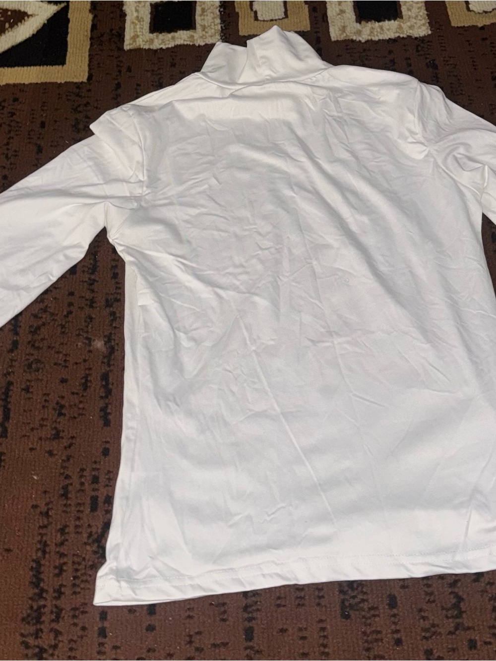 SHEIN White Long Sleeve Men’s Tee